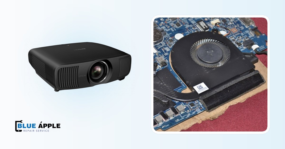 Projector repair in Amsterdam: lamps, lasers, fans, boards