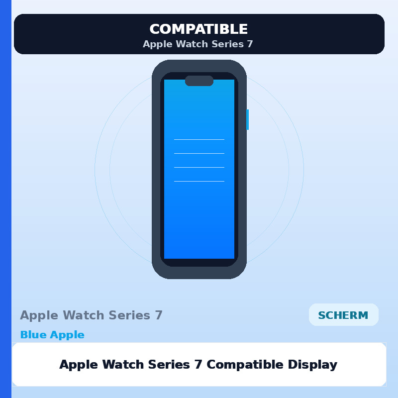 Apple Watch Series 7 Compatible Display voor Apple Watch Series 7 — Blue Apple onderdelen shop