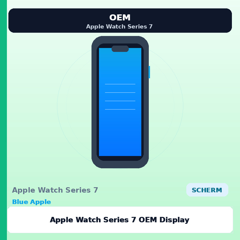 Apple Watch Series 7 OEM Display voor Apple Watch Series 7 — Blue Apple onderdelen shop