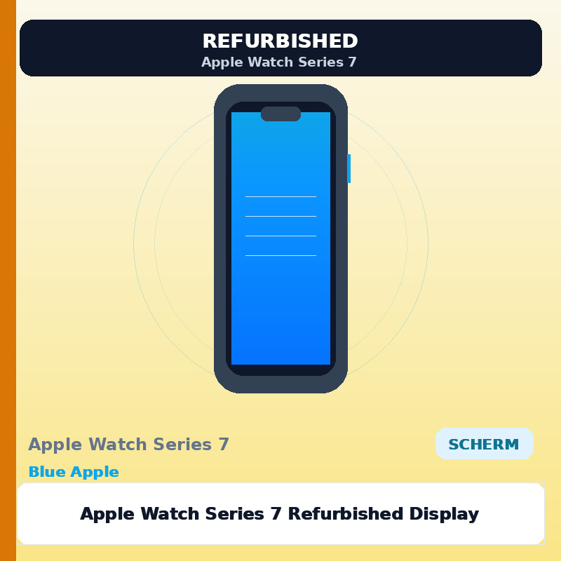 Apple Watch Series 7 Refurbished Display voor Apple Watch Series 7 — Blue Apple onderdelen shop