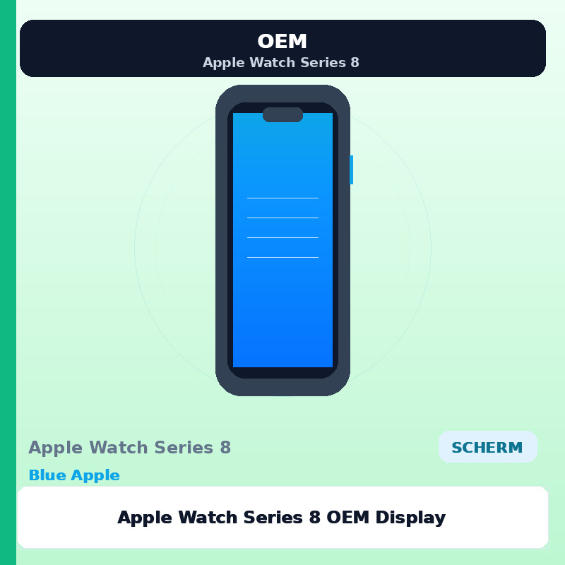 Apple Watch Series 8 OEM Display voor Apple Watch Series 8 — Blue Apple onderdelen shop