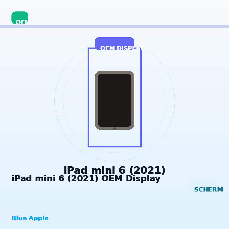iPad mini 6 (2021) OEM Display for iPad mini 6 (2021) — Blue Apple parts shop