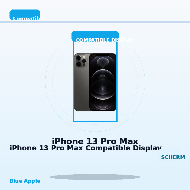 iPhone 13 Pro Max Compatible Display for iPhone 13 Pro Max — Blue Apple parts shop