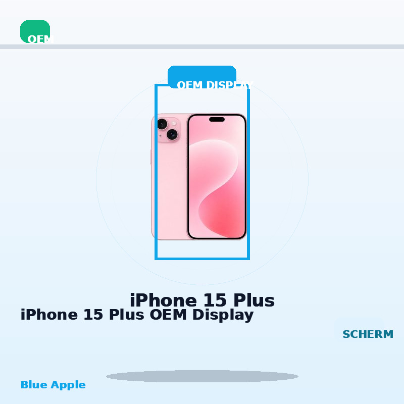 iPhone 15 Plus OEM Display for iPhone 15 Plus — Blue Apple parts shop