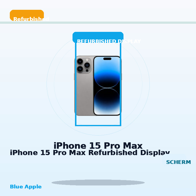 iPhone 15 Pro Max Refurbished Display for iPhone 15 Pro Max — Blue Apple parts shop