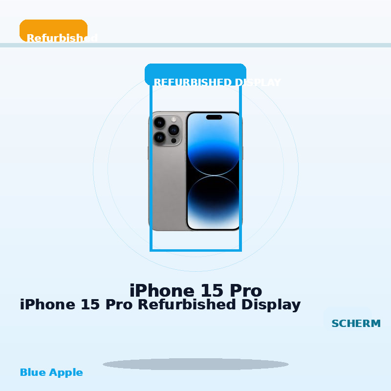 iPhone 15 Pro Refurbished Display for iPhone 15 Pro — Blue Apple parts shop