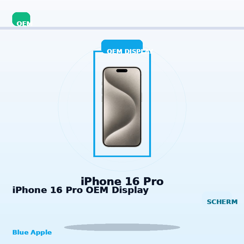 iPhone 16 Pro OEM Display for iPhone 16 Pro — Blue Apple parts shop