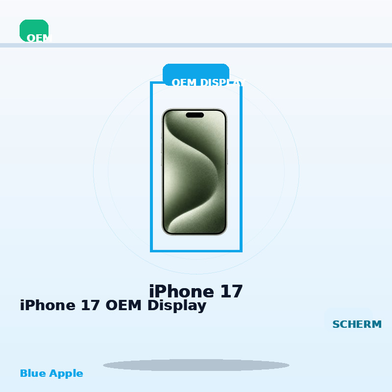 iPhone 17 OEM Display for iPhone 17 — Blue Apple parts shop