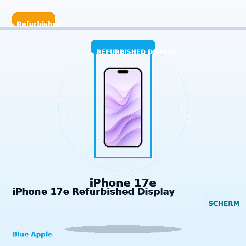 iPhone 17e Refurbished Display for iPhone 17e — Blue Apple parts shop