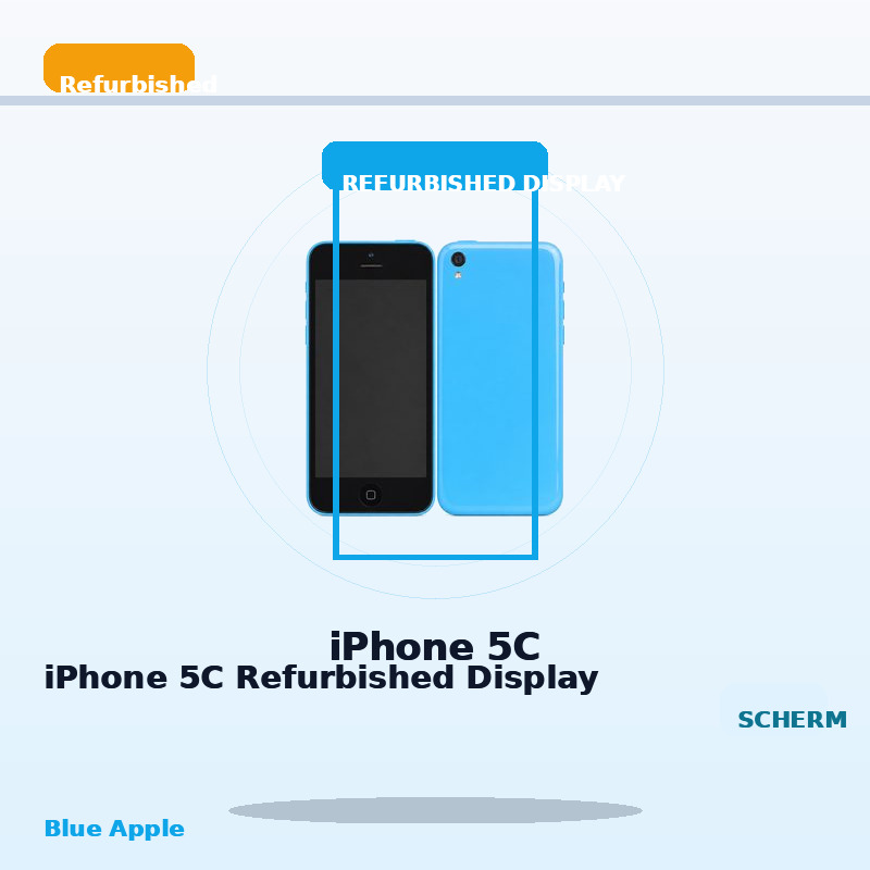 iPhone 5C Refurbished Display for iPhone 5C — Blue Apple parts shop