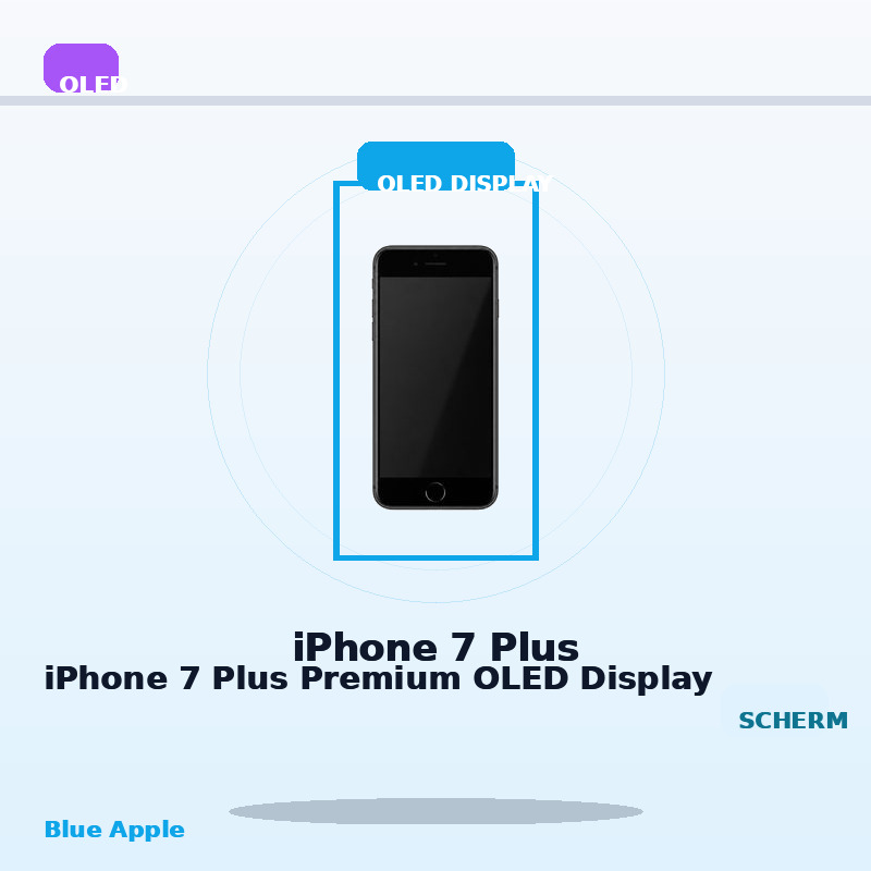 iPhone 7 Plus Premium OLED Display for iPhone 7 Plus — Blue Apple parts shop