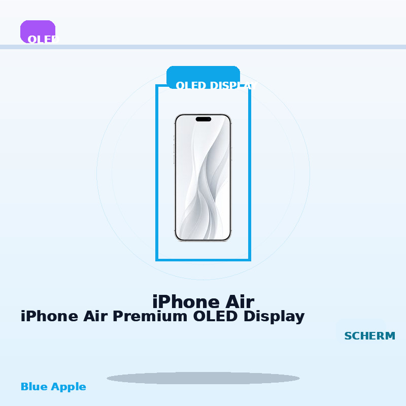 iPhone Air Premium OLED Display for iPhone Air — Blue Apple parts shop