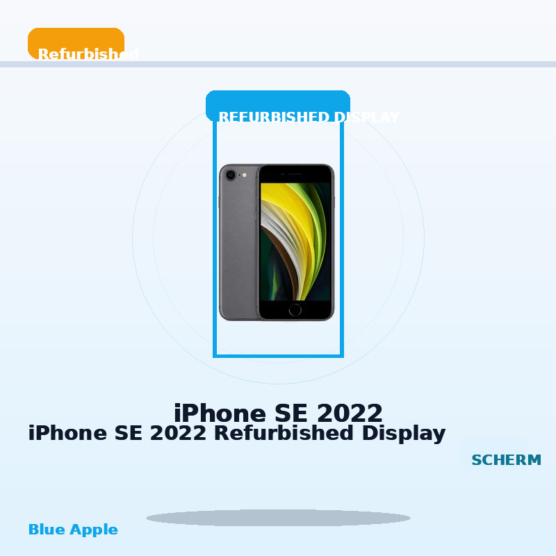 iPhone SE 2022 Refurbished Display for iPhone SE 2022 — Blue Apple parts shop