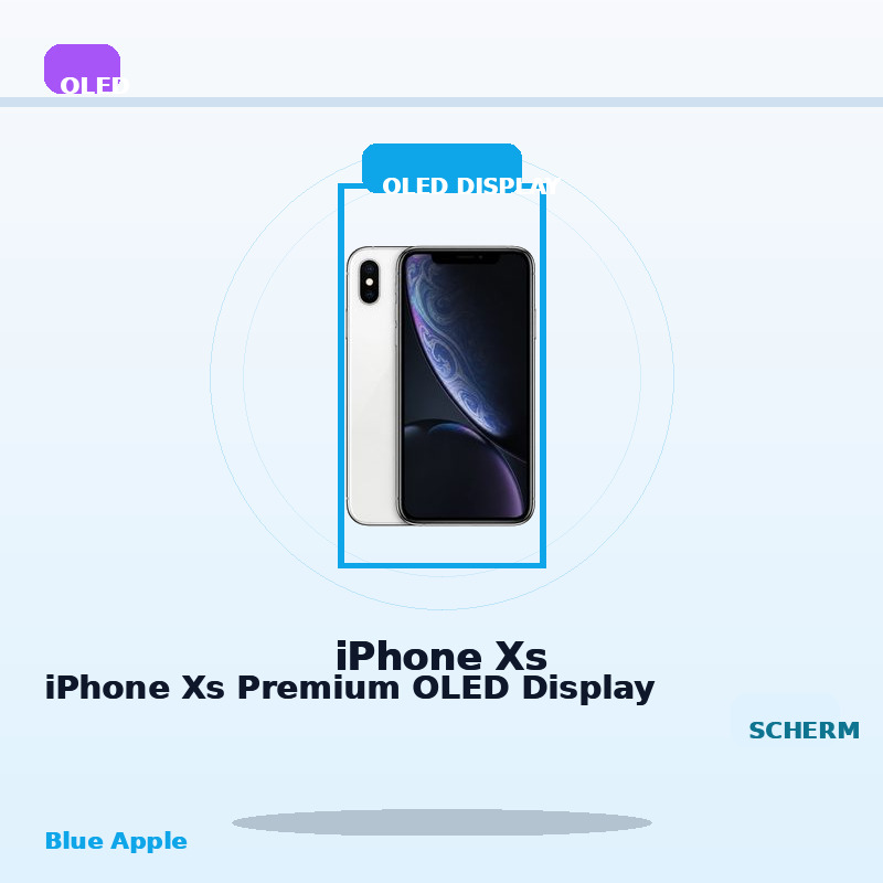 iPhone Xs Premium OLED Display for iPhone Xs — Blue Apple parts shop