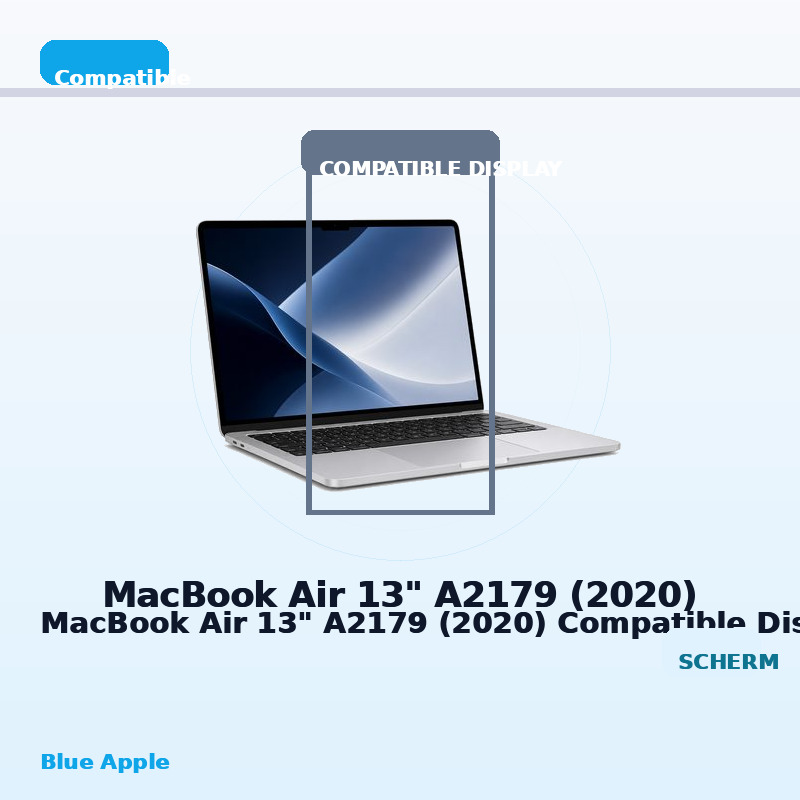 MacBook Air 13" A2179 (2020) Compatible Display for MacBook Air 13" A2179 (2020) — Blue Apple parts shop