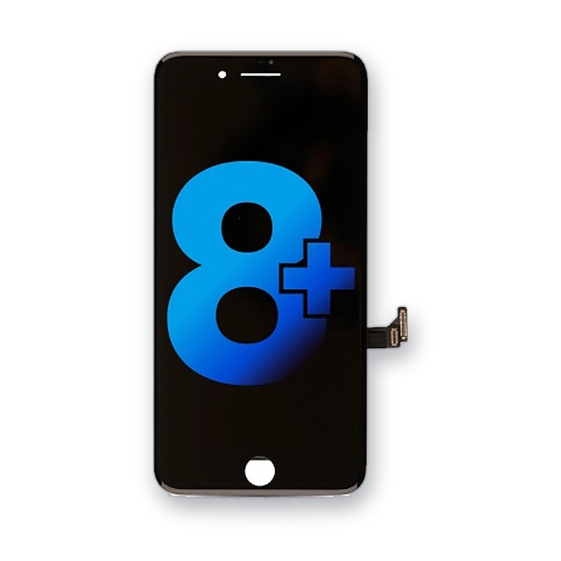 iPhone 8 Plus Compatible Display (Black) voor iPhone 8 Plus — Blue Apple onderdelen shop