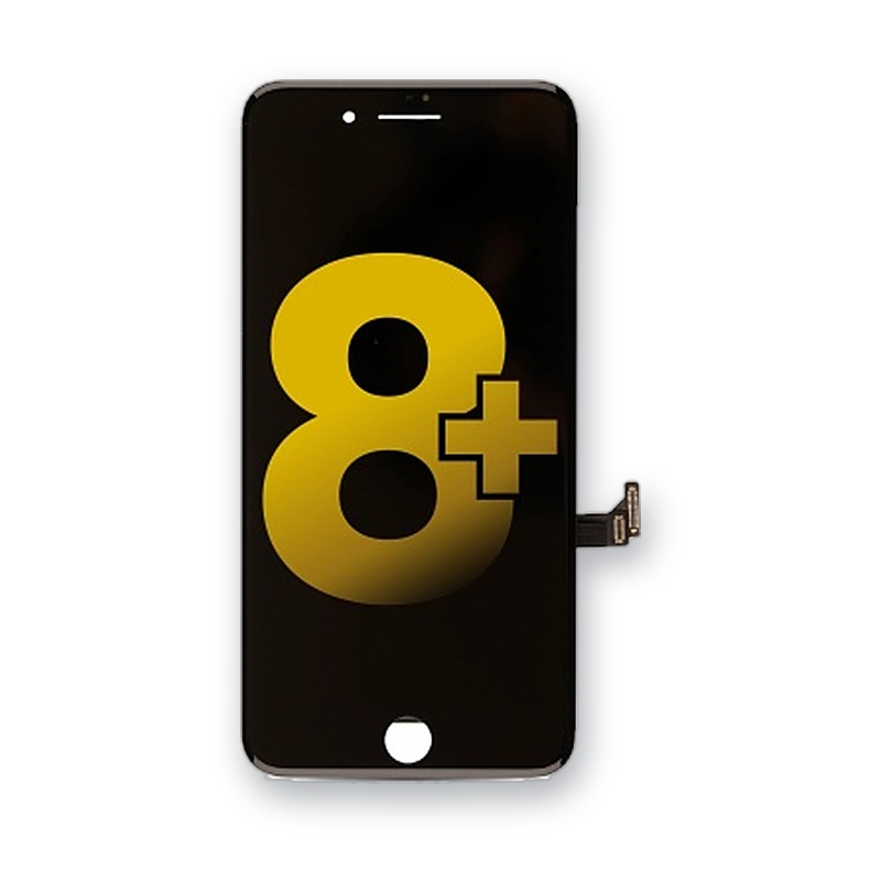 iPhone 8 Plus Refurbished Display (Black) voor iPhone 8 Plus — Blue Apple onderdelen shop