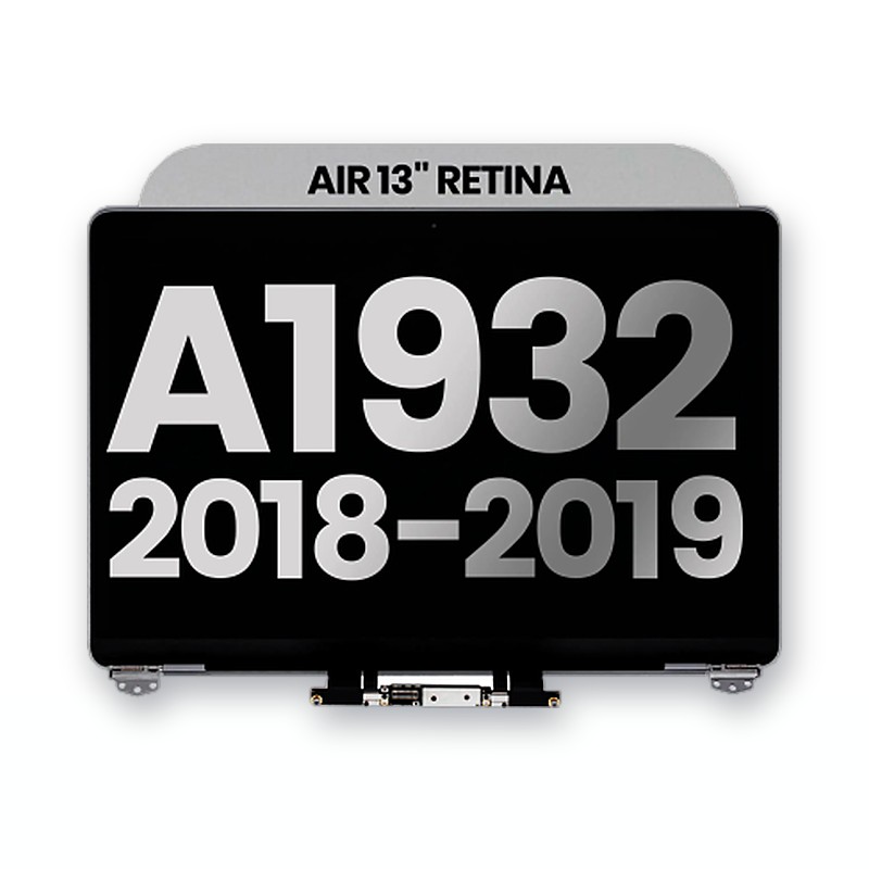 MacBook Air 13" A1932 Complete Display (Silver) voor MacBook Air 13" A1932 (2018-2019) — Blue Apple onderdelen shop