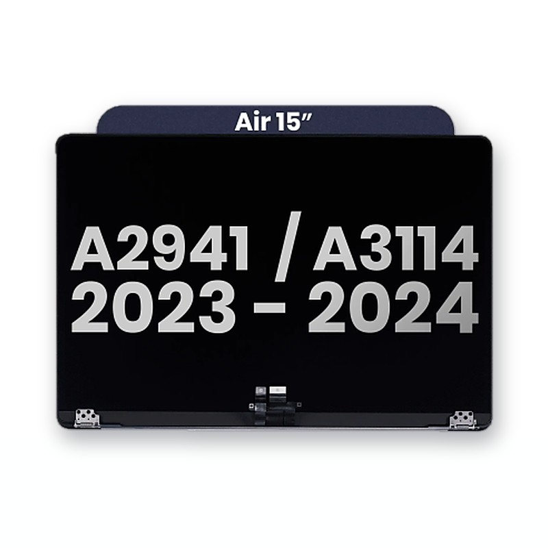 MacBook Air 15" A2941 / A3114 Complete Display (Midnight) for MacBook Air 15" M2 A2941 (2023) — Blue Apple parts shop