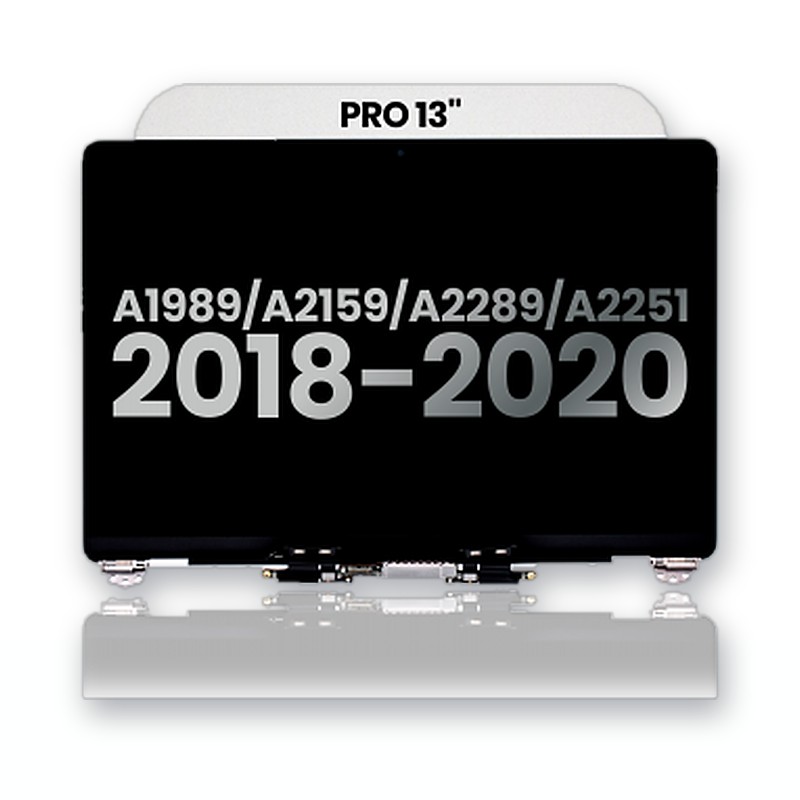 MacBook Pro 13" A2251 / A1989 / A2159 / A2289 Complete Display (Space Gray) voor MacBook Pro 13" Touch Bar A2251 (2020) — Blue Apple onderdelen shop